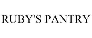 RUBY'S PANTRY