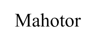 MAHOTOR
