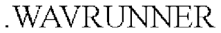 .WAVRUNNER