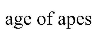 AGE OF APES