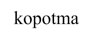 KOPOTMA