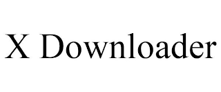 X DOWNLOADER