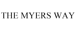 THE MYERS WAY
