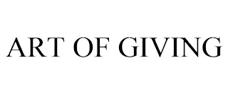 ART OF GIVING