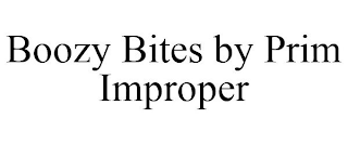 BOOZY BITES BY PRIM IMPROPER