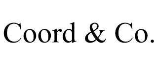 COORD & CO.