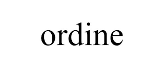 ORDINE