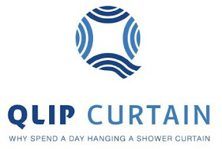 Q QLIP CURTAIN WHY SPEND A DAY HANGING A SHOWER CURTAIN