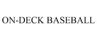 ON-DECK BASEBALL