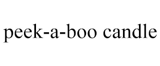 PEEK-A-BOO CANDLE
