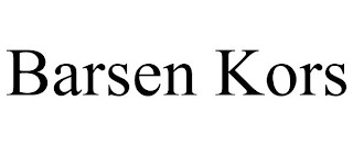 BARSEN KORS
