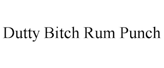 DUTTY BITCH RUM PUNCH