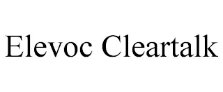 ELEVOC CLEARTALK