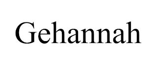 GEHANNAH