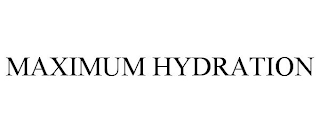 MAXIMUM HYDRATION