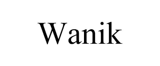 WANIK