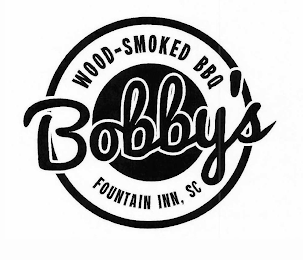 WOOD-SMOKED BBQ BOBBY'S FOUNTAIN INN, SC
