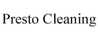 PRESTO CLEANING
