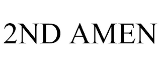 2ND AMEN