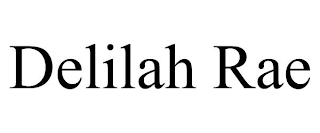 DELILAH RAE