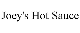 JOEY'S HOT SAUCE
