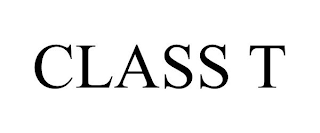 CLASS T