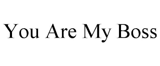 YOU ARE MY BOSS