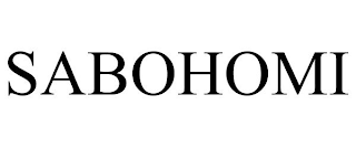 SABOHOMI