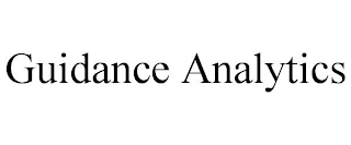 GUIDANCE ANALYTICS