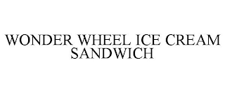 WONDER WHEEL ICE CREAM SANDWICH