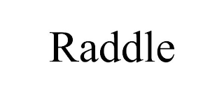 RADDLE