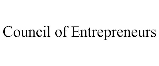 COUNCIL OF ENTREPRENEURS