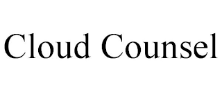 CLOUD COUNSEL