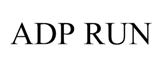 ADP RUN