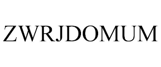 ZWRJDOMUM