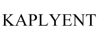 KAPLYENT