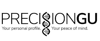 PRECISION GU YOUR PERSONAL PROFILE. YOUR PEACE OF MIND.