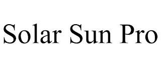 SOLAR SUN PRO
