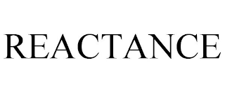 REACTANCE