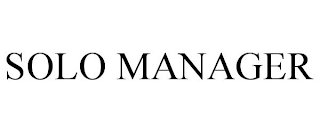SOLO MANAGER