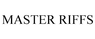 MASTER RIFFS