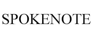 SPOKENOTE