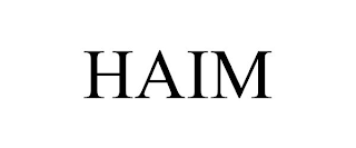 HAIM