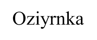 OZIYRNKA