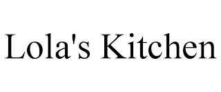 LOLA'S KITCHEN