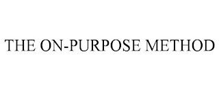 THE ON-PURPOSE METHOD
