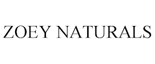 ZOEY NATURALS