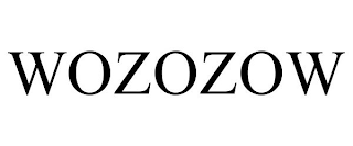 WOZOZOW