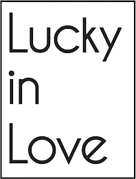 LUCKY IN LOVE