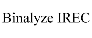 BINALYZE IREC